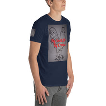Load image into Gallery viewer, Rooster (By hook or By crook) Short-Sleeve Unisex T-Shirt