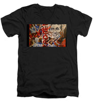 Load image into Gallery viewer, Oiler's Hockey - Men's V-Neck T-Shirt